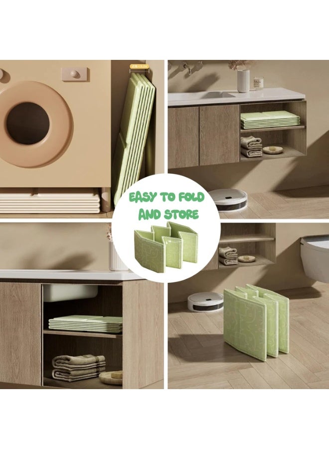 والالا حوض استحمام قابل للطي، حوض محمول قابل للطي مع سدادة تصريف، حوض تخزين مدمج للأطفال الصغار، مناسب للاستخدام في الهواء الطلق أو السفر أو الشرفة. - Image 3